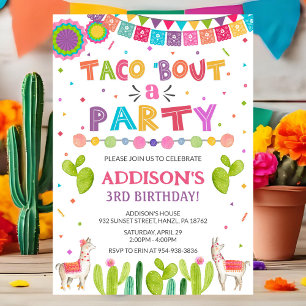 Taco Bout a Party Invitation   Fiesta Birthday