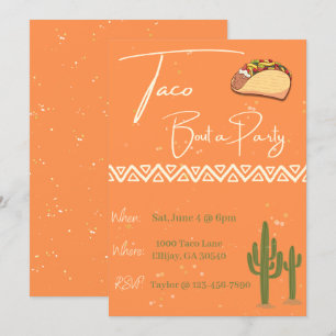 Taco 'Bout a Party   Invitations