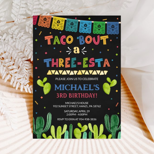 Taco bout a three esta invitation (Creator Uploaded)
