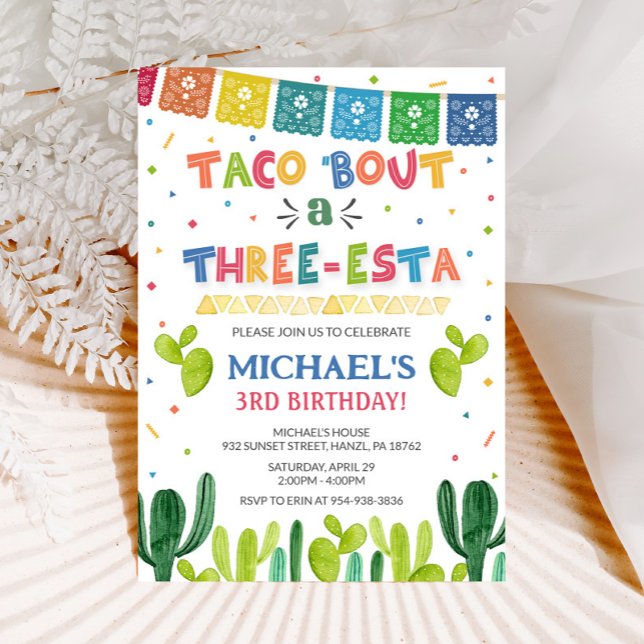 Taco bout a three esta invitation (Creator Uploaded)