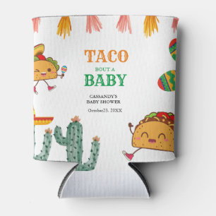 Taco bout Baby Mexican Baby Shower favours Can Cooler