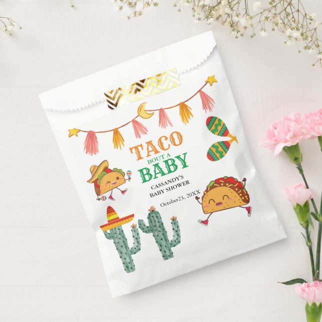 Taco bout Baby Mexican Baby Shower favours Favour Bags (Sealed)