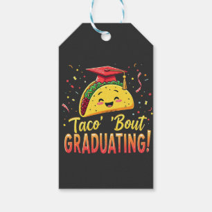 Taco 'Bout Graduating Graduation Cinco De Mayo Gift Tags