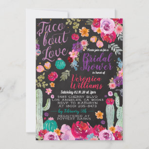 Taco Bout Love Bridal Shower Invitation