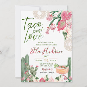 Taco Bout Love Bridal Shower Invitation
