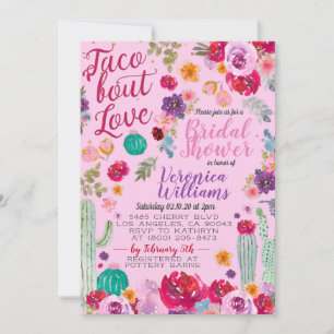 Taco Bout Love Bridal Shower Invitation