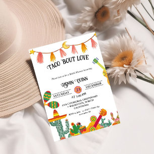 Taco 'Bout Love Cactus Bridal shower   Invitation