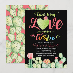 Taco bout Love Couples Shower Invitations