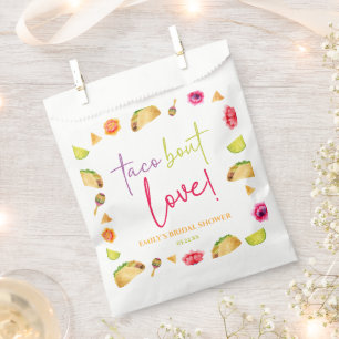 Taco Bout Love! Fiesta Bridal Shower Favour Bags