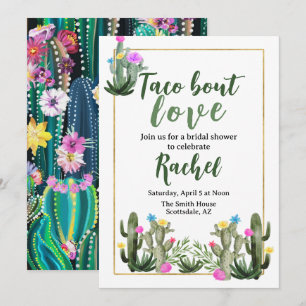 Taco Bout Love I Bridal Shower Invitation