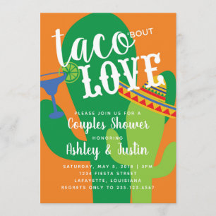 Taco Bout Love Invitation