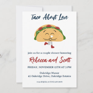taco bout love invitations