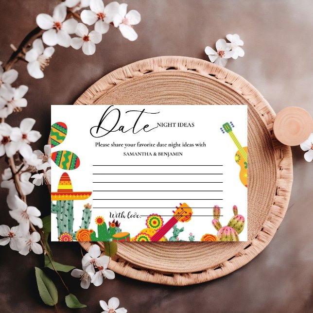 Taco Bout Love Mexican date night ideas  Advice Ca Card (Creator Uploaded)