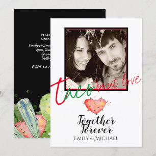 Taco Bout Love Photo Fiesta Wedding Invitation