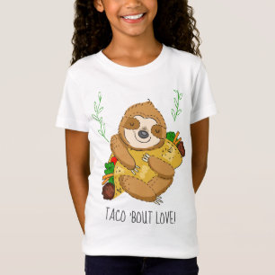 Taco Bout Love Sloth and Taco T-Shirt