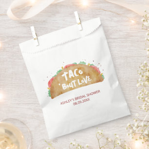 Taco 'Bout Love Wedding Bridal Shower Fiesta Favour Bags
