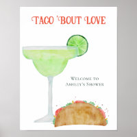 Taco 'Bout Love Wedding or Bridal Shower Welcome