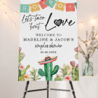 Taco Bout Love Welcome Sign Fiesta Cactus Shower
