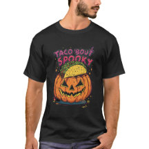 Taco 'Bout Spooky! Funny Halloween Pun Pumpkin