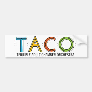 TACO Bumper Sticker