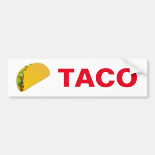 TACO BUMPER STICKER