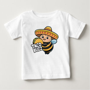 Taco Buzz Bumble Bee Baby T-Shirt