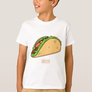 Taco cartoon illustration T-Shirt