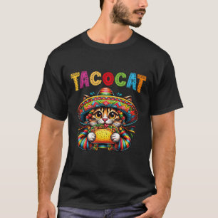 Taco Cat For Women & Kids - Tacocat Cinco De M T-Shirt