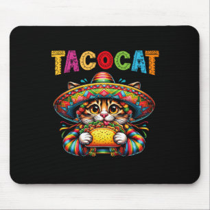 Taco Cat For Women And Kids - Tacocat Cinco De May Mouse Mat