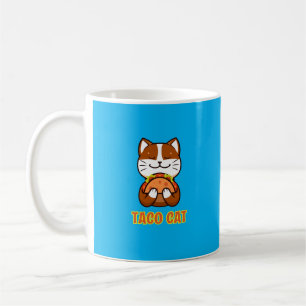 Taco Cat loves tacos Coffee Mug