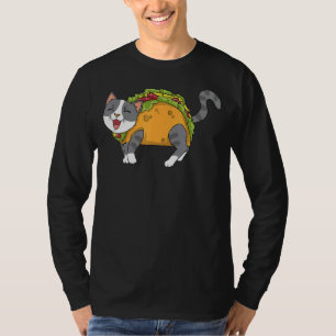Taco Cat Mexican Food Men Woman Kids Youth T-Shirt