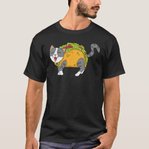 Taco Cat Mexican Food Men Woman Youth T-Shirt
