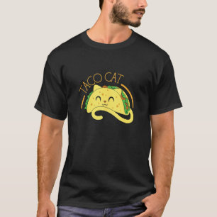 Taco Cat Mexican Food Mexico Kid Men Women T-Shirt