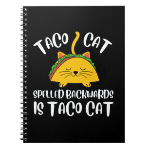 Taco Cat Notebook