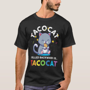 Taco Cat Spelled Backward Is Tacoca Youth Boys Gi T-Shirt