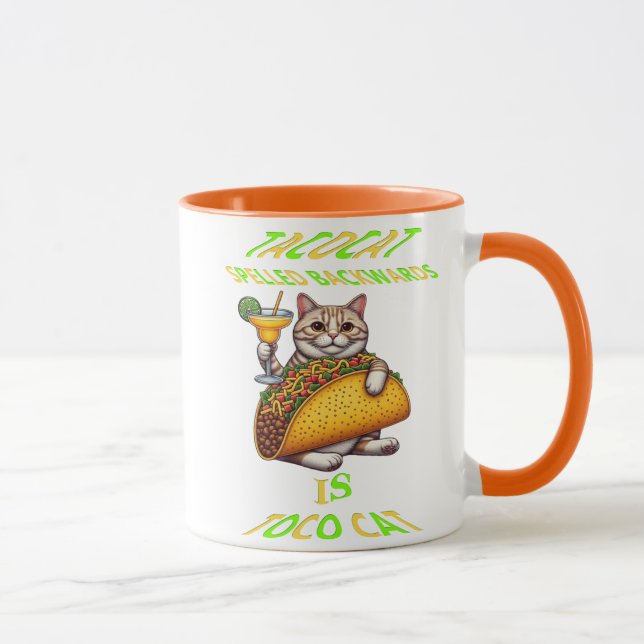 Taco Cats Fiesta Mug (Right)