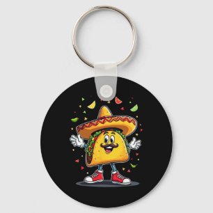 Taco Cinco De Mayo Celebration Funny _1 Key Ring