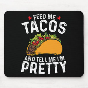 Taco Cinco De Mayo Funny Boys Girls Men Women Mexi Mouse Mat