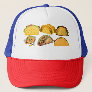 Taco Collage Trucker Hat