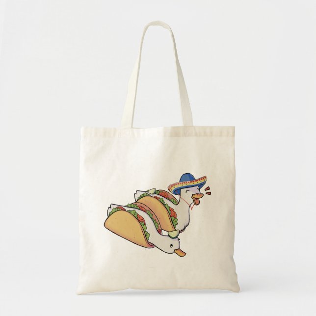 Taco duckies tote bag (Front)