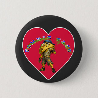 Taco Family Collection: The "Zombie Taco" Hallowee 6 Cm Round Badge