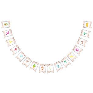 Taco   Fiesta "Happy Birthday" Bunting Banner