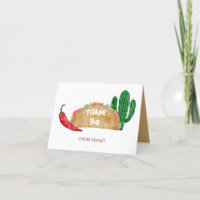 Taco Fiesta Personalised Baby or Bridal Shower