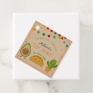 Taco   Fiesta theme "taco bout a baby" shower Favour Tags