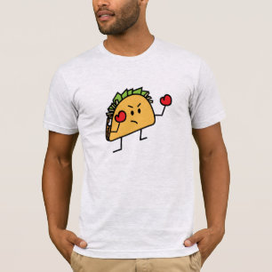 Taco Fighter Boxer tortilla shell gloves T-Shirt