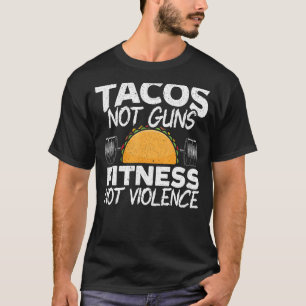 Taco Fitness Exercise Mexican Food Gym Tacos T-Shirt