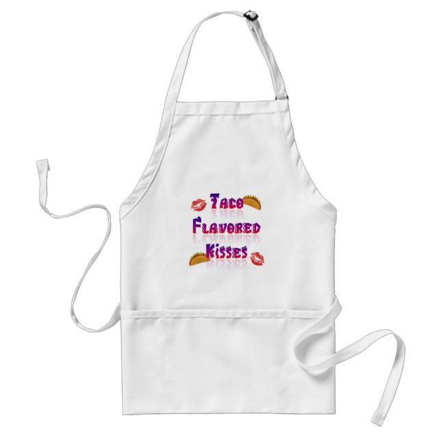 Taco Flavoued Kisses Standard Apron (Front)