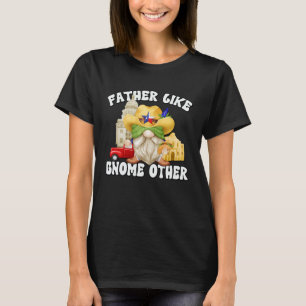 Taco Grandpa Gnome Graphic For Men Saying Texas D T-Shirt