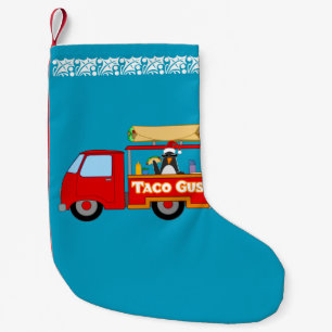 Taco Gus 2 Small Christmas Stocking
