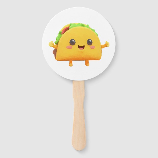 Taco Hand Fan (Front)
